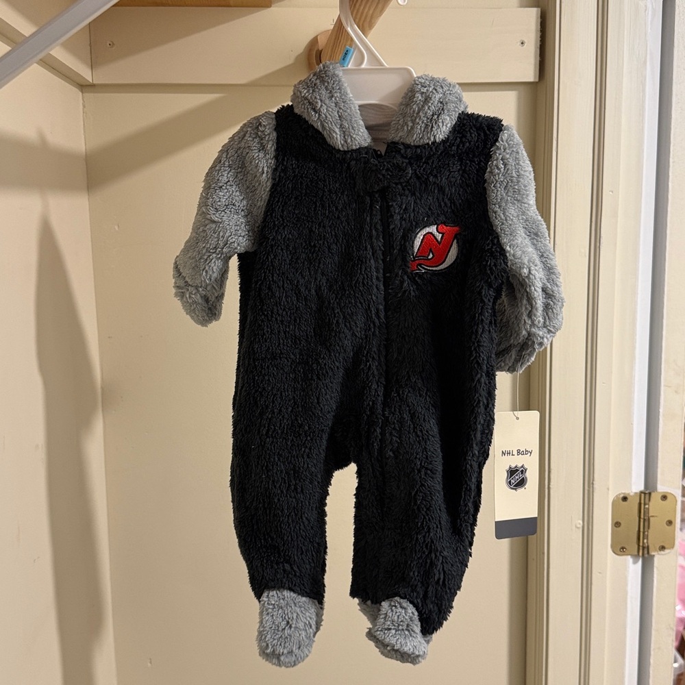 NJ DEVILS • NHL Baby Winter Onesie (0-3 mos)